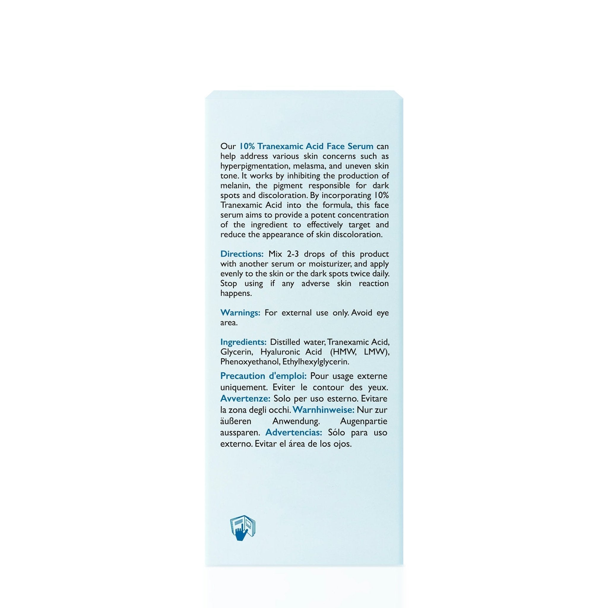 Omic+ 10% Tranexamic Acid Face Serum 30ml - omicskincare