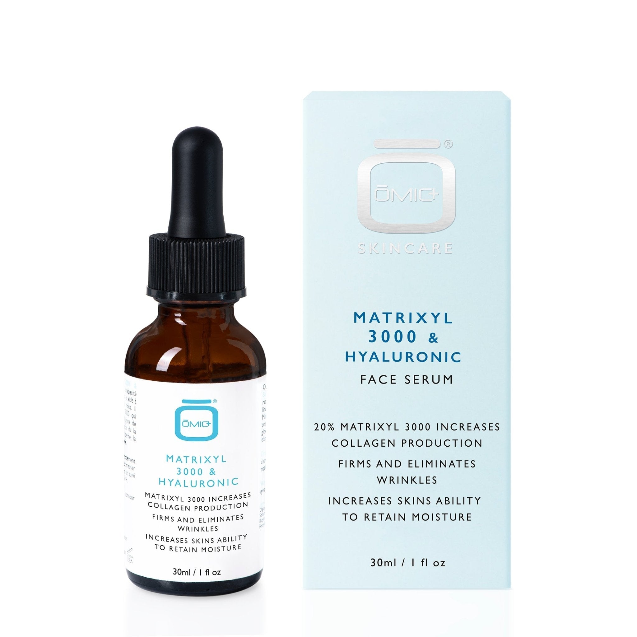 Omic+ Matrixyl 3000 & Hyaluronic Serum 30ml - omicskincare