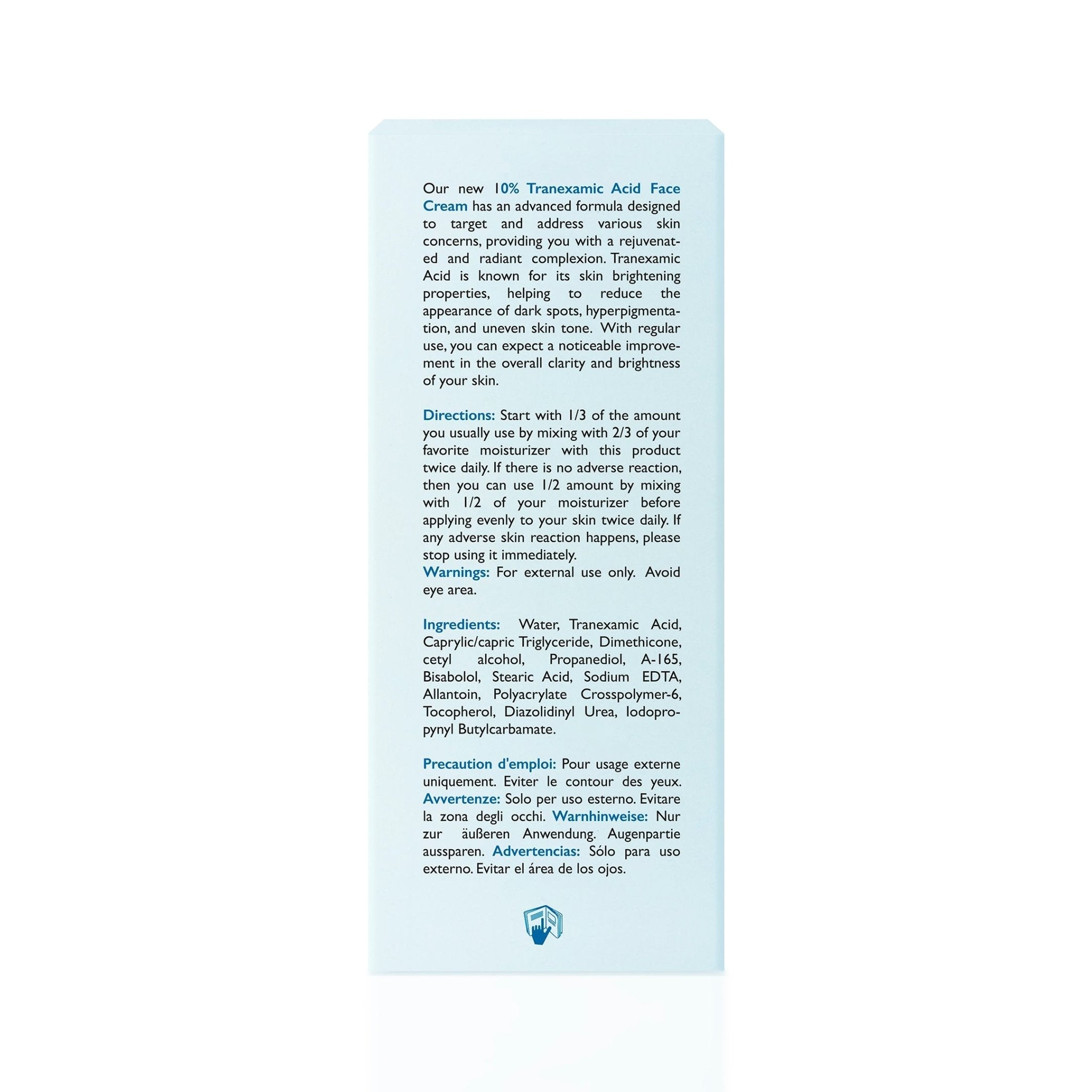 Omic+ 10% Tranexamic Acid Cream 30ml - omicskincare