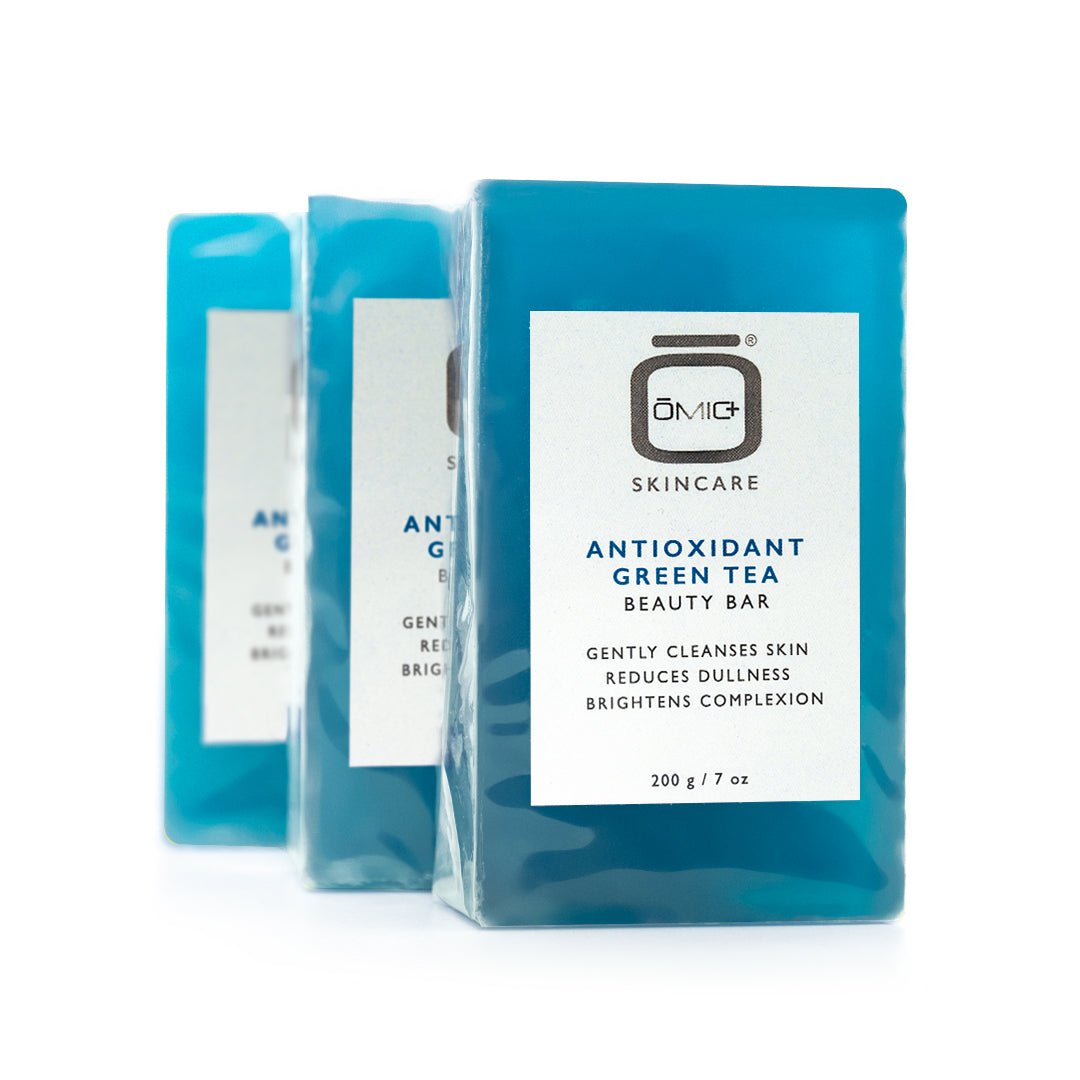 Omic+ Green Tea Beauty Bar 200g - omicskincare