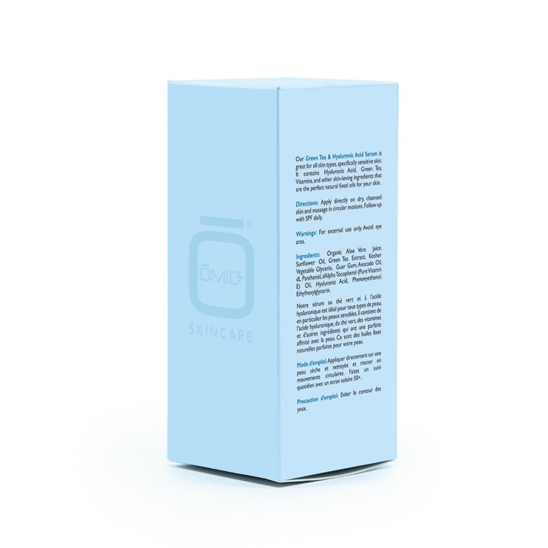 Omic+ Green Tea & Hyaluronic Serum 30ml - omicskincare