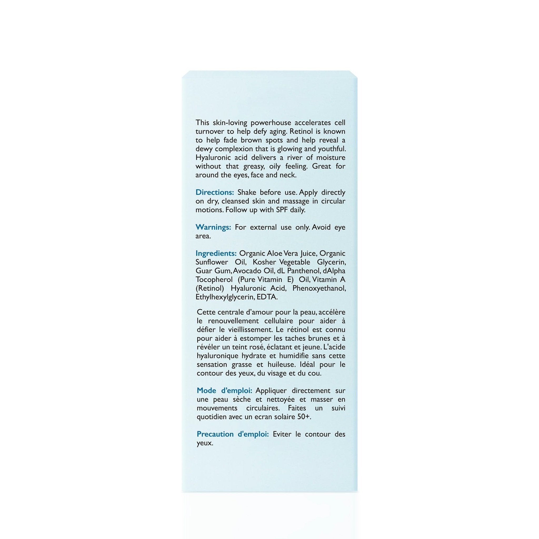 Omic+ Retinol & Hyaluronic Serum 30ml - omicskincare