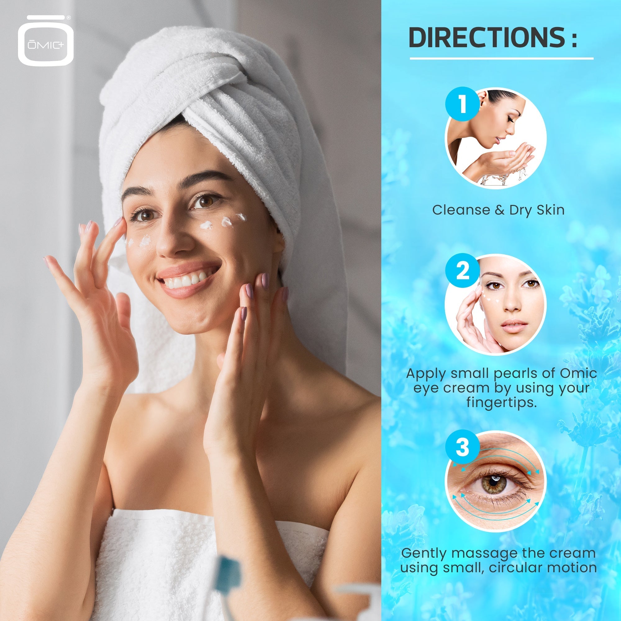 Omic+ Rooibos & Lavender Eye Cream 15ml - omicskincare