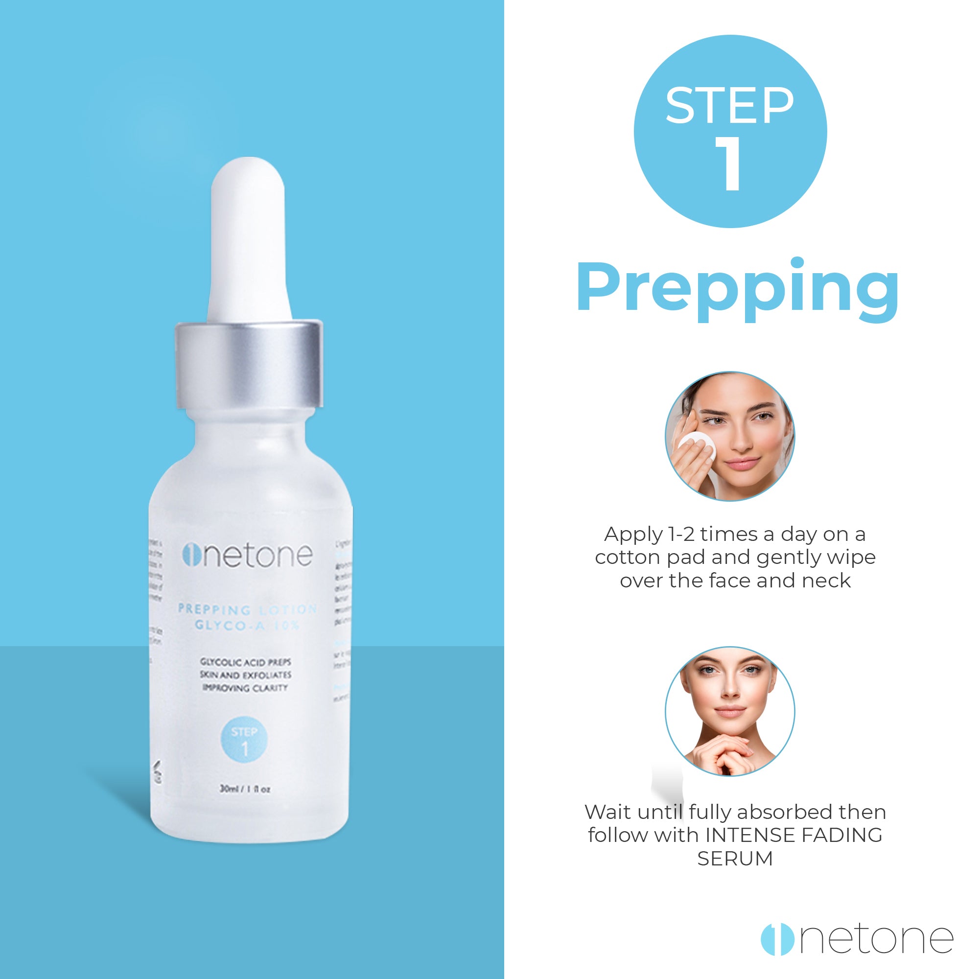 OneTone Three Step Even Tone Kit - omicskincare