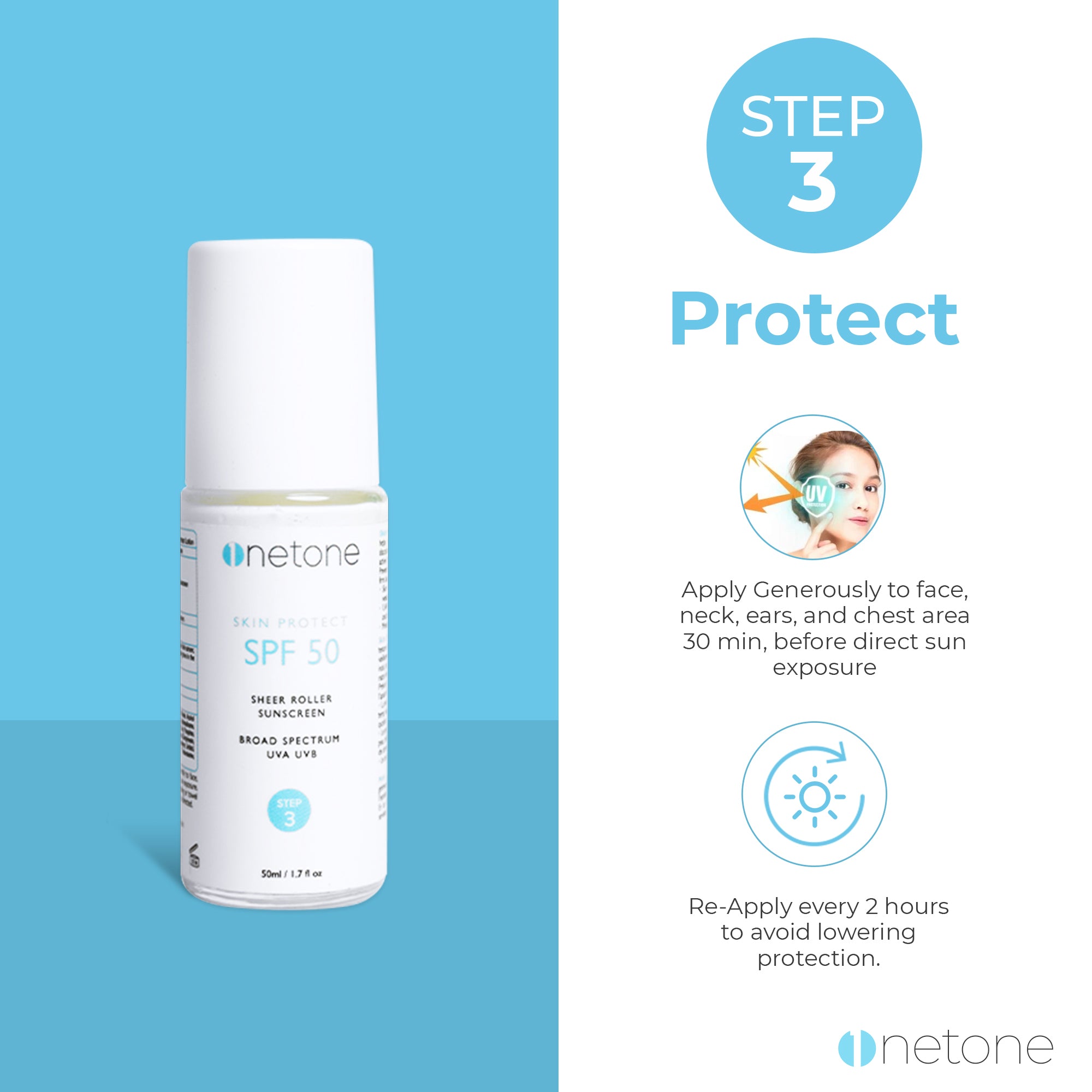 OneTone Three Step Even Tone Kit - omicskincare