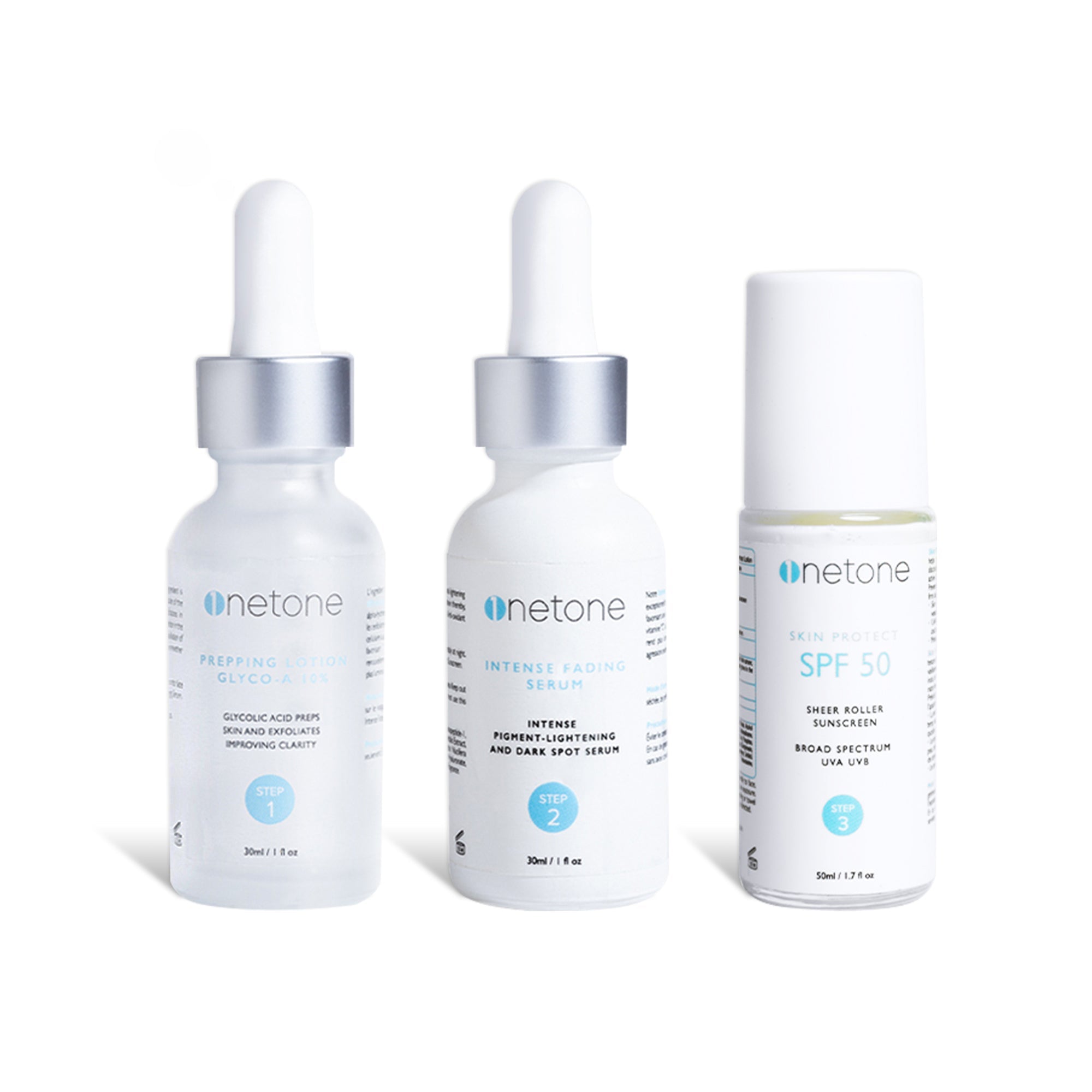 OneTone Three Step Even Tone Kit - omicskincare