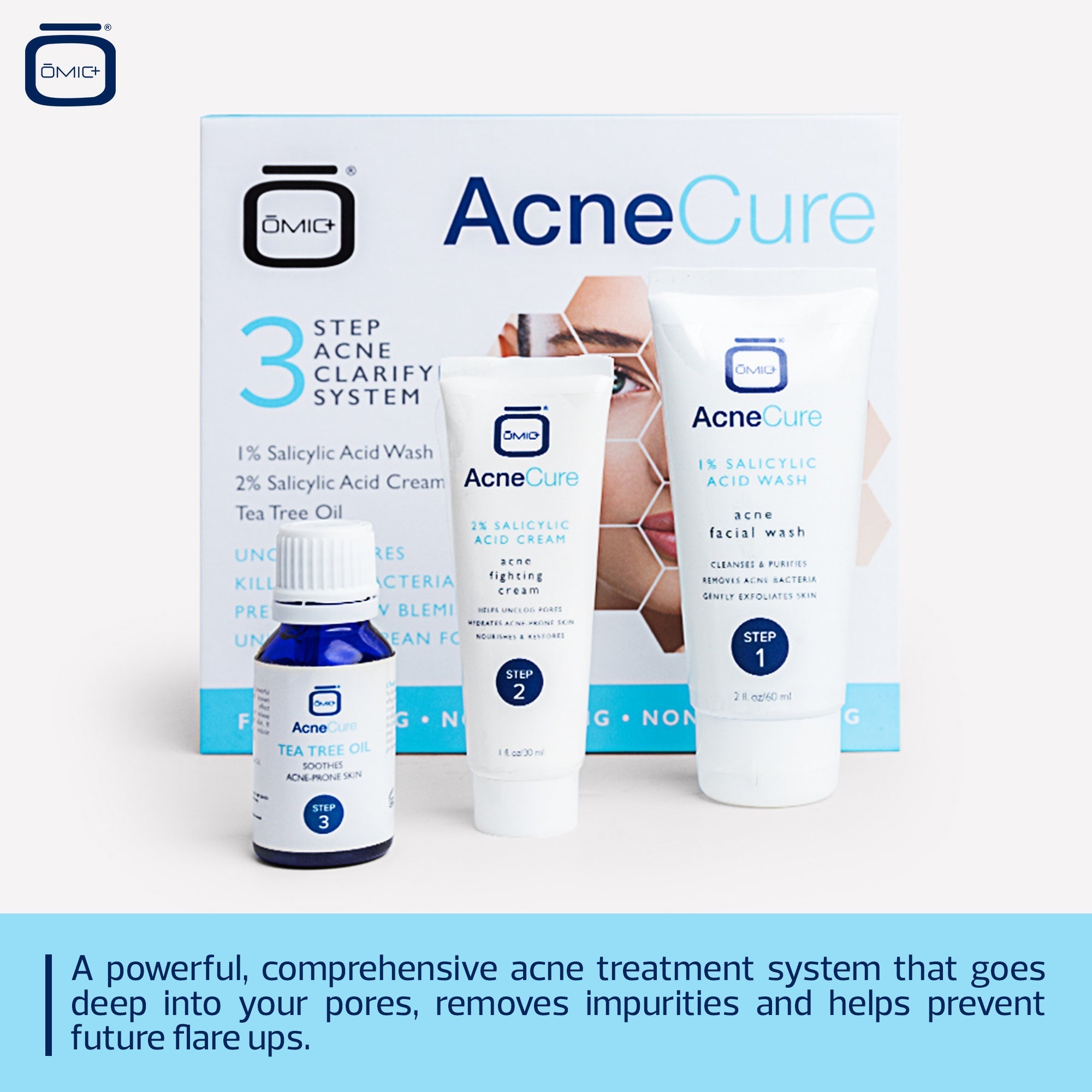 US Omic Acnecure 3-Step Even Tone Kit - omicskincare
